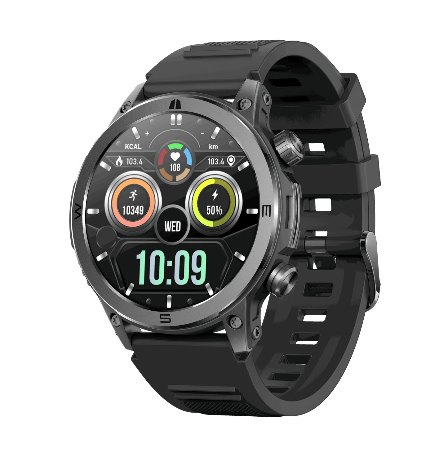 New Morepro HM38 Strong Smartwatch with Bluetooth Calling Fitness Tracker