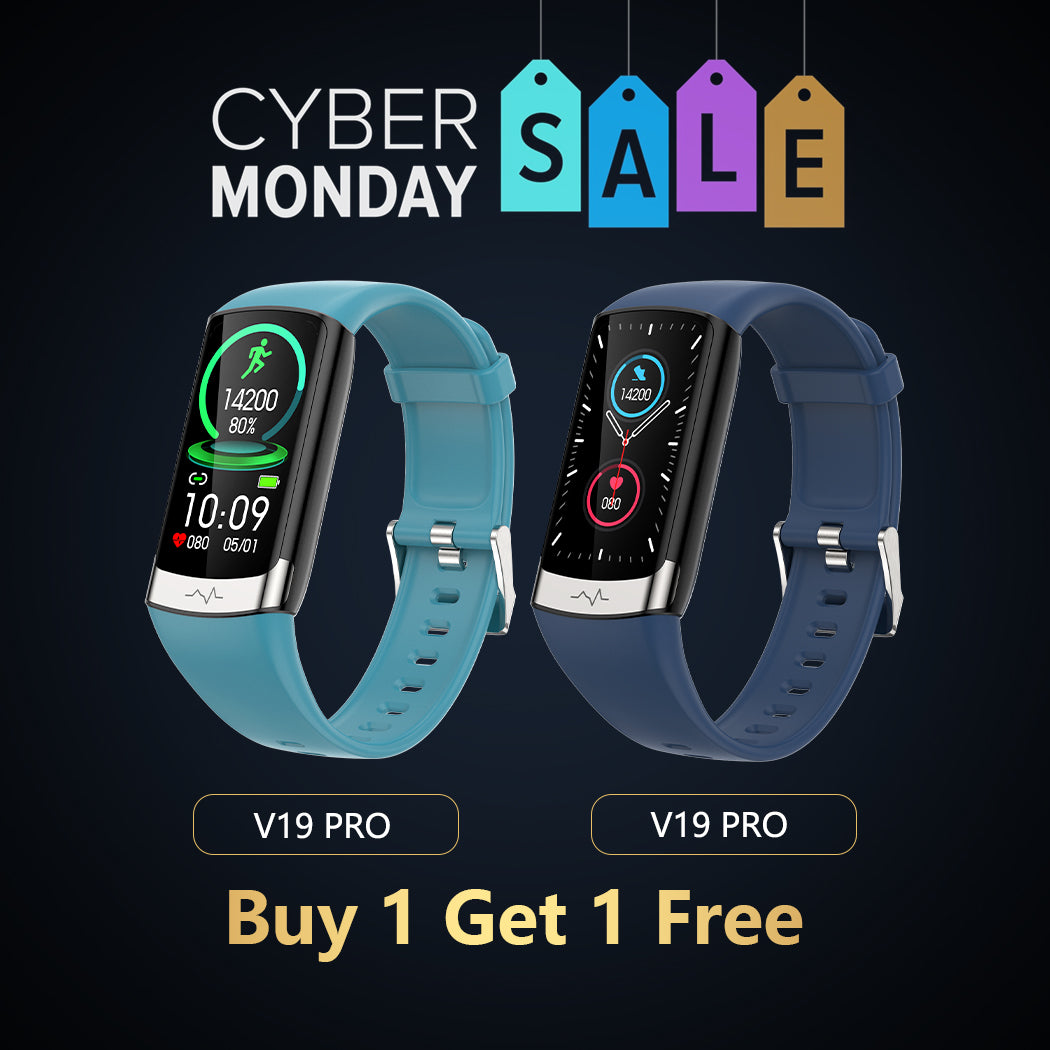 MorePro® V19pro ECG Fitness Tracker With Blood Pressure Monitoring-Christmas Gifts - Buy One Get One Free 🎁-US