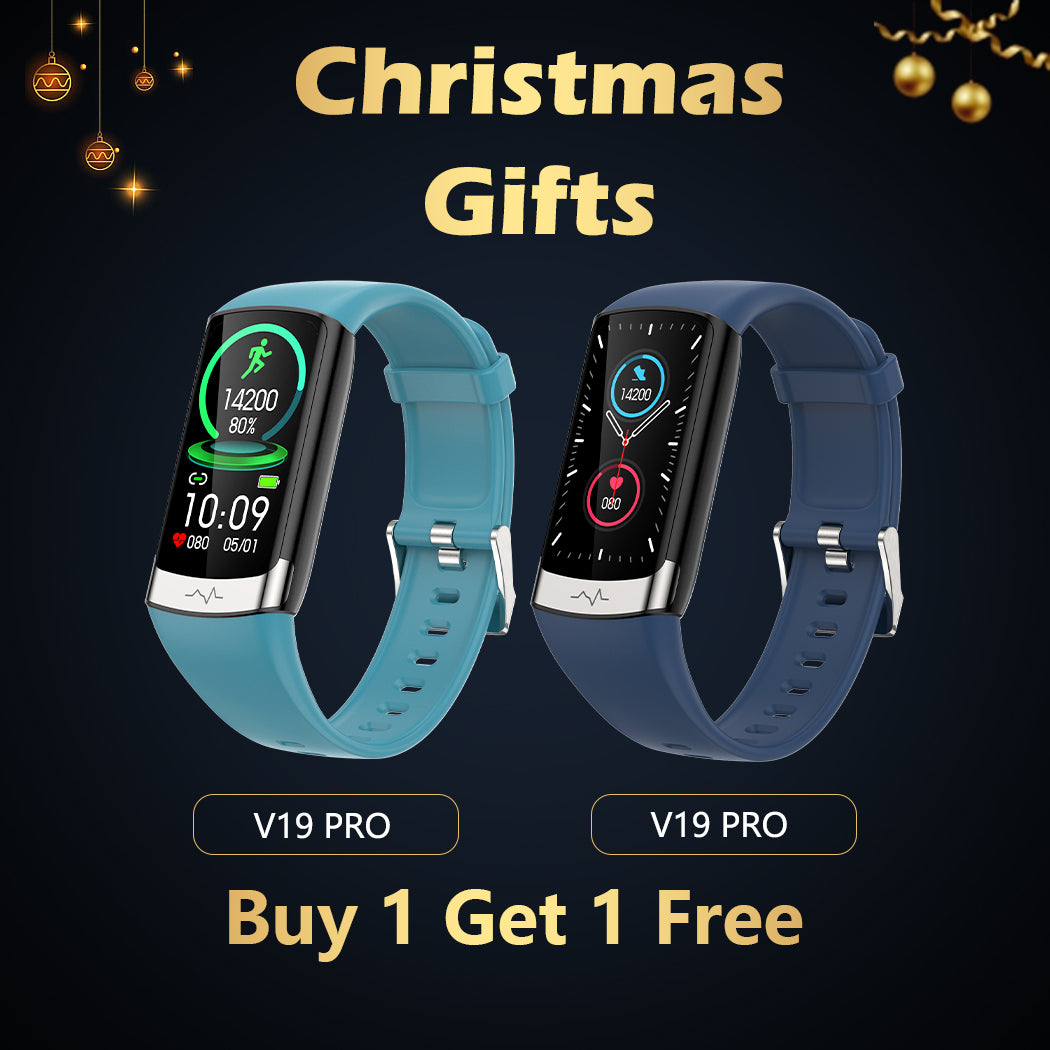 MorePro® V19pro ECG Fitness Tracker With Blood Pressure Monitoring-Christmas Gifts - Buy One Get One Free 🎁-US